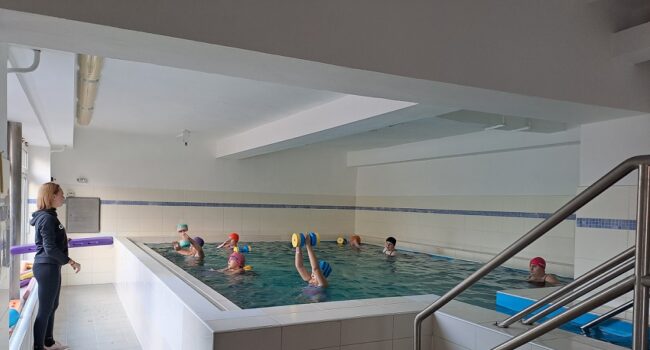 bazén cvičení 3 leden 23_snih